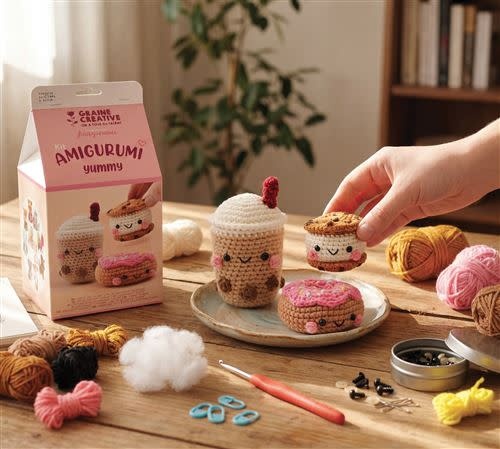 GRAINE CREATIVE Kit Amigurumi Yummy