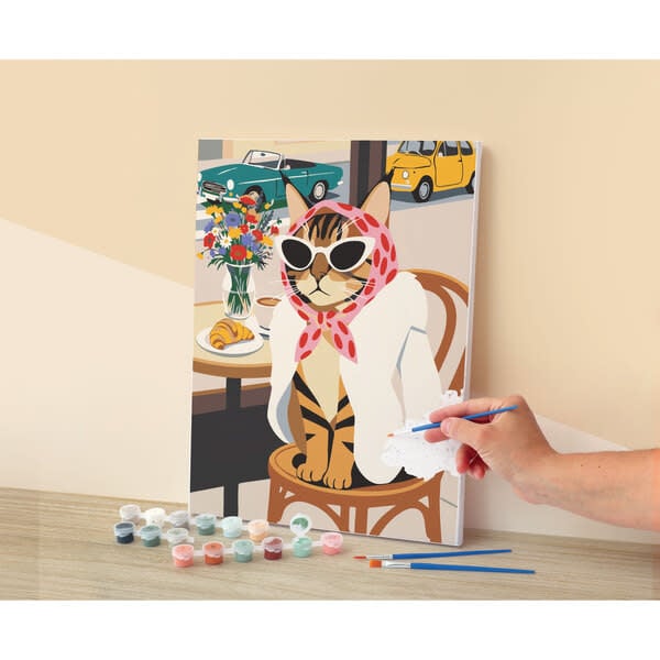 GRAINE CREATIVE Peinture Au Numero 30X40 Cm - Fashion Kitty