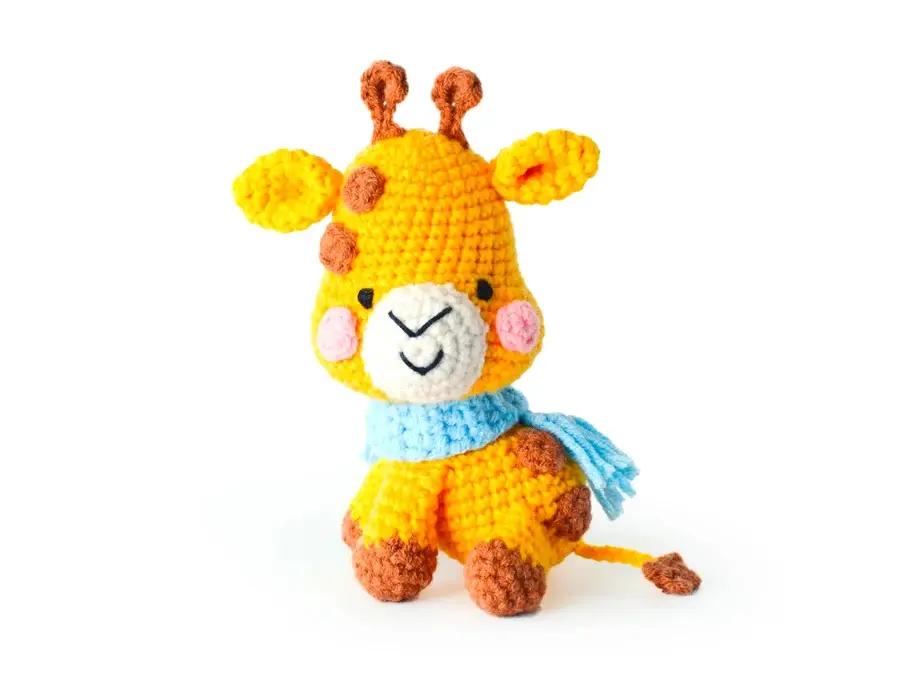 GRAINE CREATIVE Kit Minigurumi Girafe 10cm