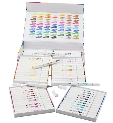 GRAPH'IT Graph'It Go Set De 72 Marqueurs Acrylique