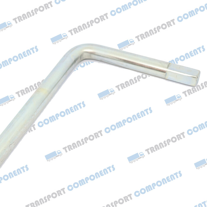 Handle for overcentre locking