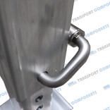 Spring-loaded locking  | Stainless steel