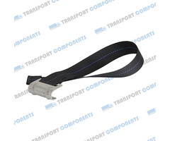 Onderband zwart | Platte haak | 65cm