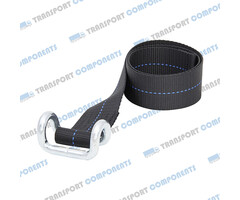 Band black with hook - 65cm