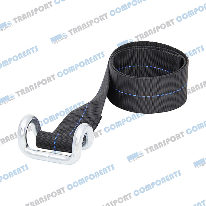 Band black with hook - 65cm