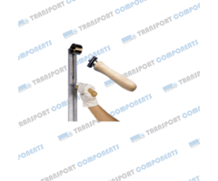 Mounting set for roll-up spring