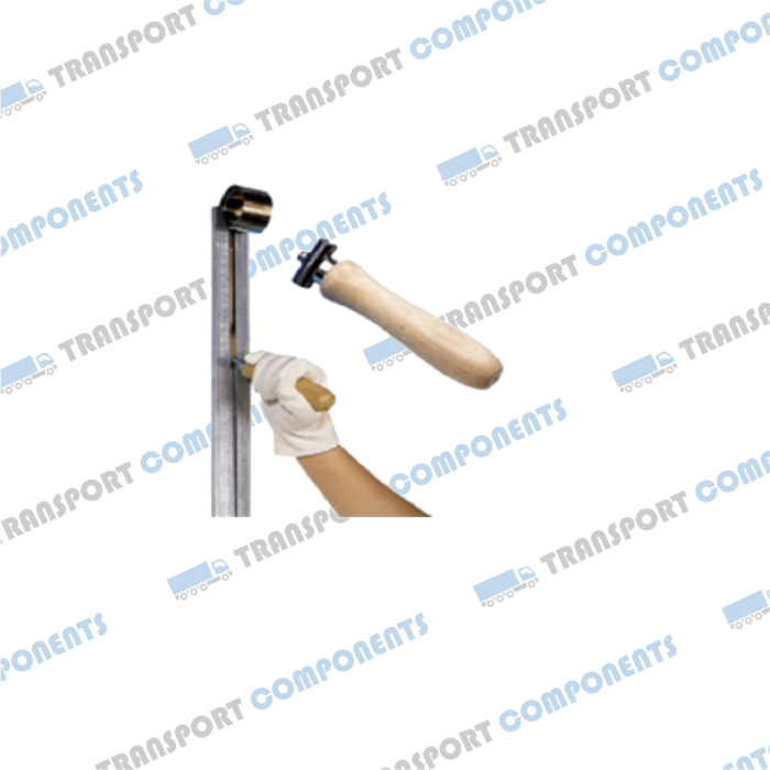 Mounting set for roll-up spring