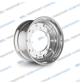 Aluminium trailer wheel