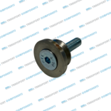 Knop t.b.v. spanband met D-haak