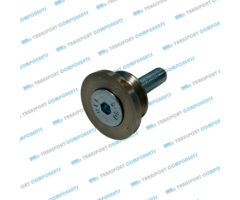 Knop t.b.v. spanband met D-haak