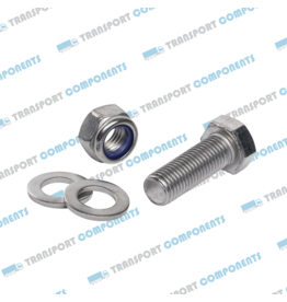 Set van 24 RVS bouten