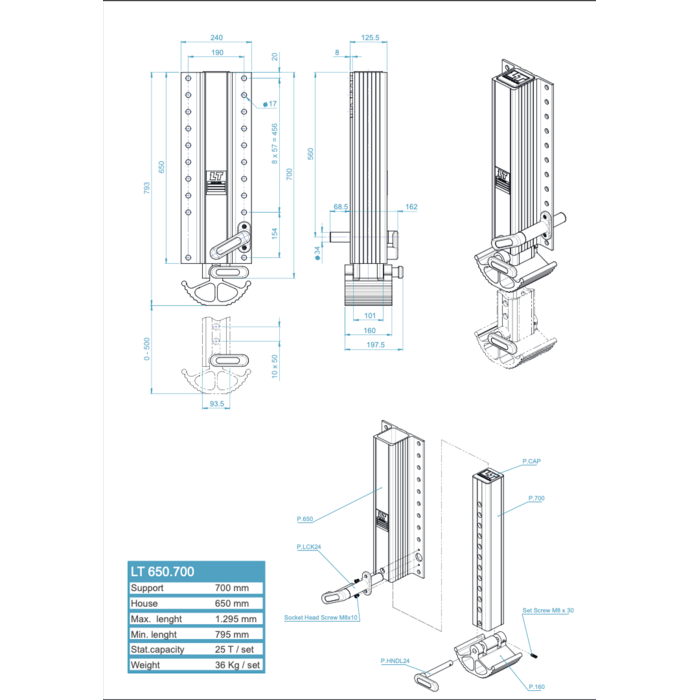 LT 650.880 | HDPE handles