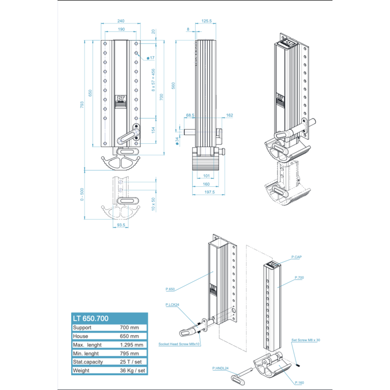 LT 650.880 | HDPE Handgrepen