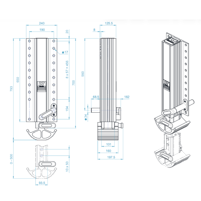 LT 650.700 | HDPE Handgrepen