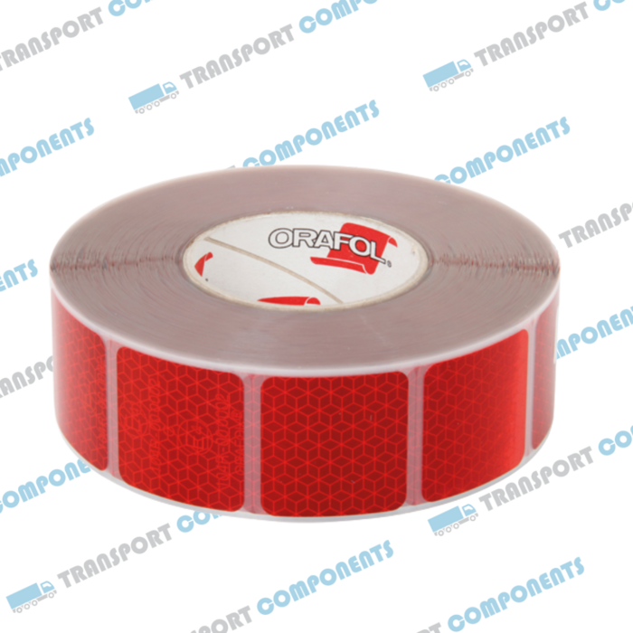 ECE 104 Contour marking red (blocks) for PVC tarpaulin