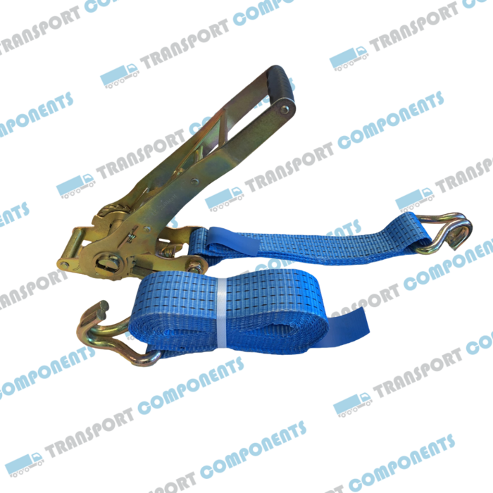 Ladingstrap met ERGO ratel en klauwhaken