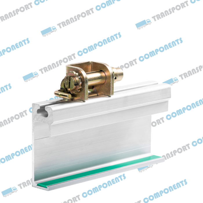 Netcap ratchet for installation in side rail for load securing