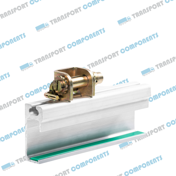 Netcap 120 mm side-mounted rail with integrated guidance and load securing function