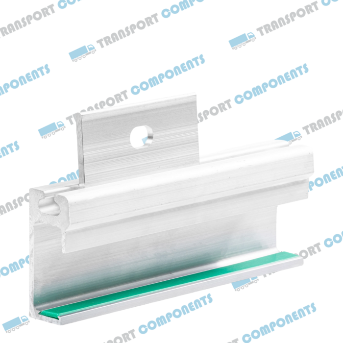 Netcap 120 mm side-mounted rail with integrated guidance and load securing function