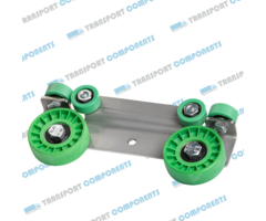 Wielbracket 250mm, met gemonteerde wielen