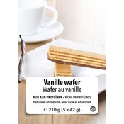 Shape Essentials Vanille wafer (5 x 42g) F2b