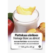 Shape Essentials Plattekaas abrikoos (5 x 25g) F1