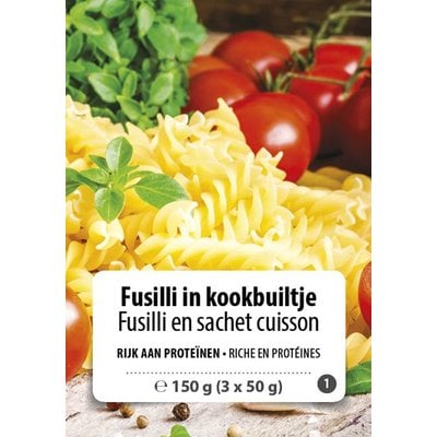 Shape Essentials Fusilli in kookbuiltje (3 x 50g) F1
