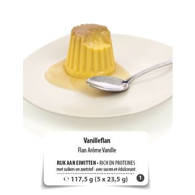 Shape Essentials Vanilla flan (5 x 25,5g)