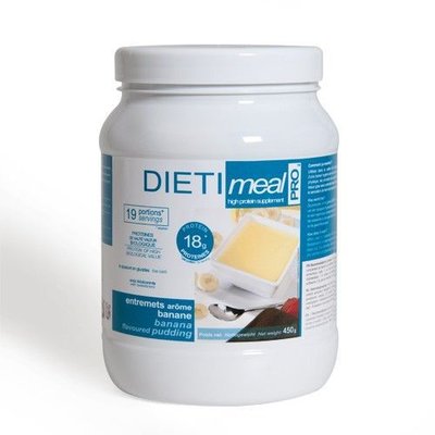 DIETI DIETI Banaan dessert - Pot 450 g  F1