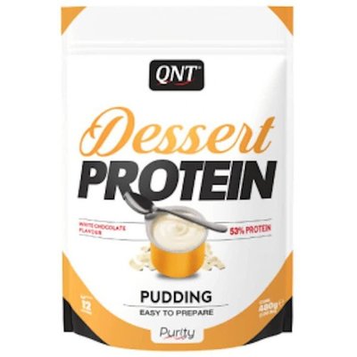 QNT Dessert protein chocolat blanc 480g