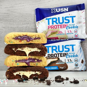 USN USN Trust protein filled cookie 12 X 75g