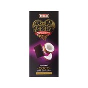 Torras Zero! Pure chocolade met cocos 1pc zonder toegevoegde suikers