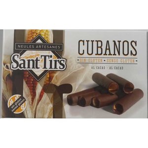 Sant Tirs Cubanos met chocolade zonder gluten
