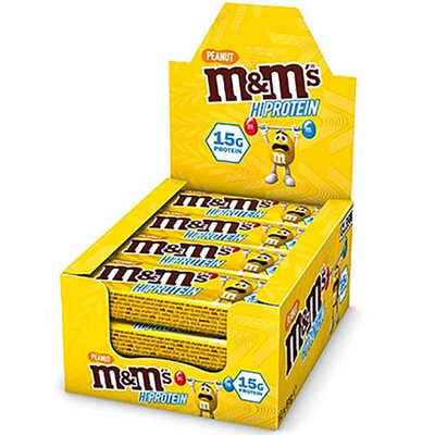 Mars Protein M&M's Hiprotein peanut bar 12 X 51g