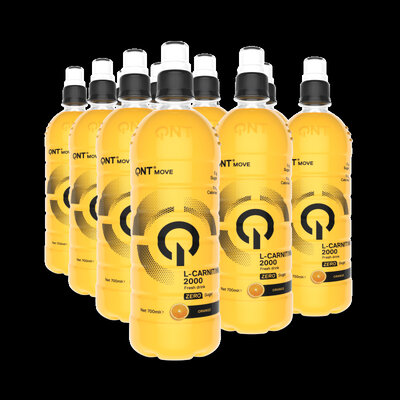 QNT QNT Drinks L-carnitine - Orange 24 flesjes