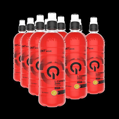 QNT QNT Drinks - L-Carnitine Cranberry/Lemon 24 flesjes