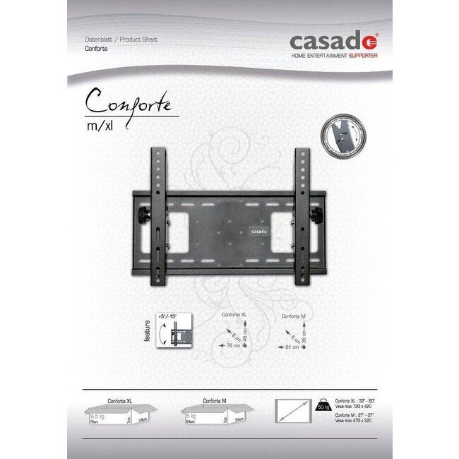 Casado Conforte L TV muurbeugel
