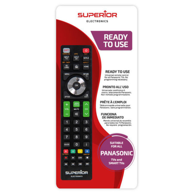 Universal remote control for all Panasonic TVs