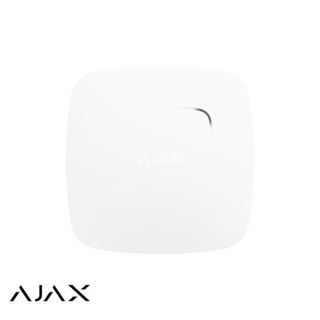 Ajax FireProtect Plus, white, wireless optical smoke detector with CO sensor