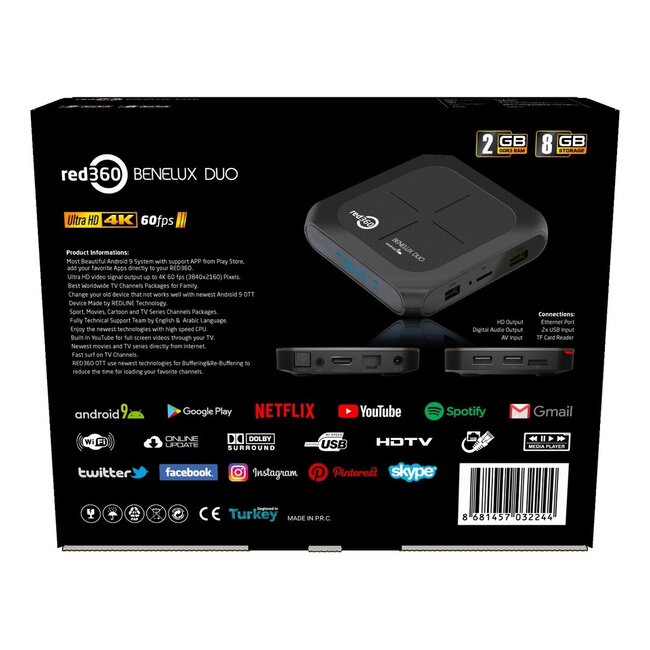 Redline Red360 Benelux DUO