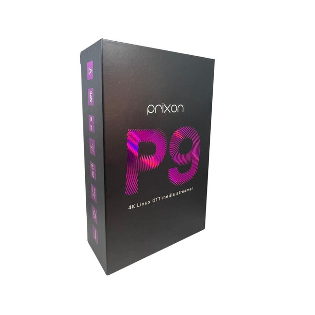 Prixon P9 Pro 4K Linux OTT mediaspeler
