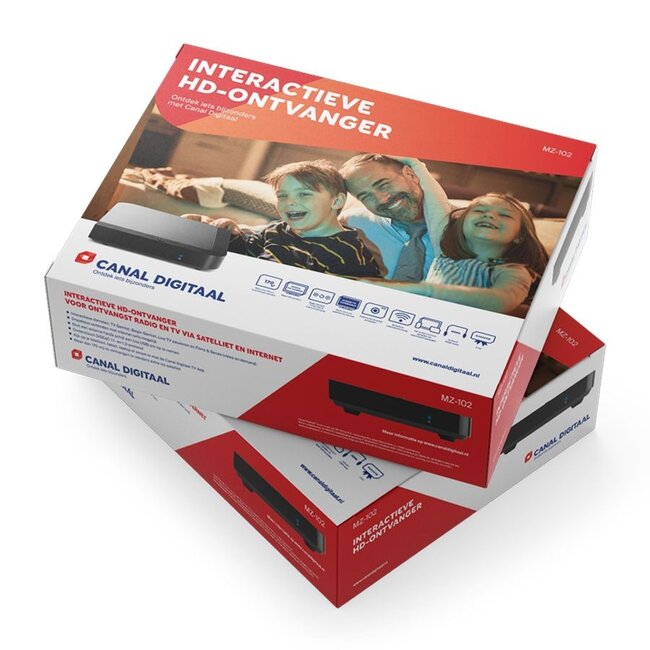 CanalDigitaal MZ102 HD satelliet ontvanger geïntegreerde Smartcard
