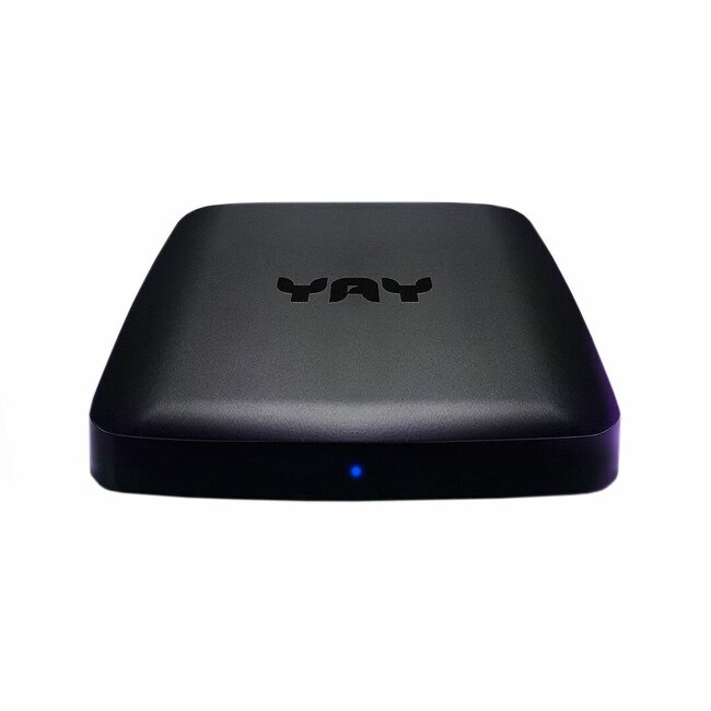 VU+ YAY GO PRO 4K UHD OTT IPTV Mediaspeler met Chromecast - Android TV