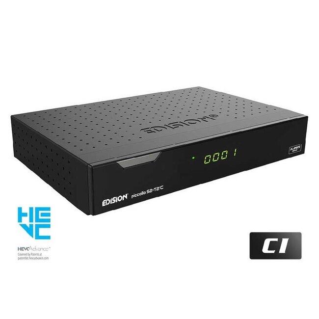 Edision Piccollo BNL Combo S2+T2/C SC/CI USB PVR, M7 & Joyne