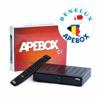 Apebox Apebox BNL S2+C/T2 SC/CI USB PVR 12V, M7 / Ziggo