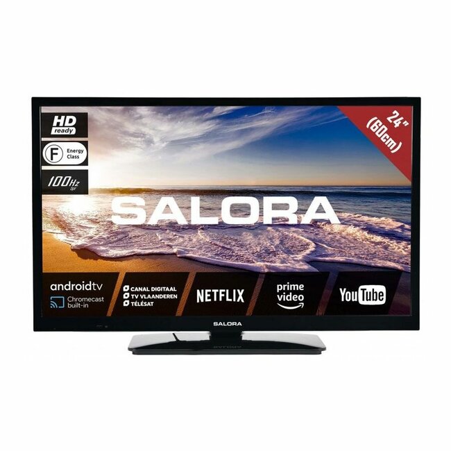 Salora  24 inch LED TV 9109CTS2ANDROID DVB-S2/C/T2 12/230V