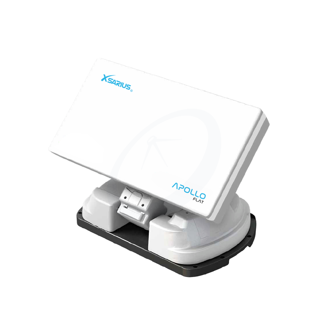 Xsarius Apollo Flat - Fully Automatic Flat Satellite Dish Antenna - Autoskew