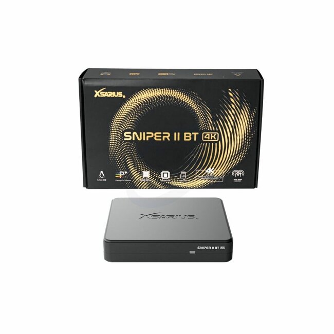 Xsarius Sniper 2 Bluetooth 4K UHD Linux OTT Mediastreamer