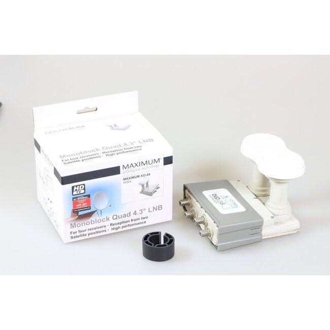 Maximum DUO LNB quad 60/65cm