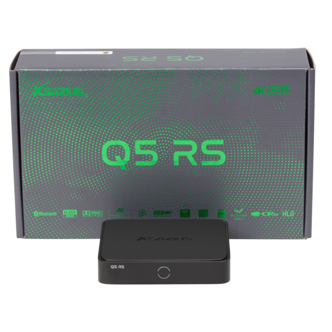 Xsarius Q5 RS OTT 4K UHD Android Media Streamer – PremiumTV+